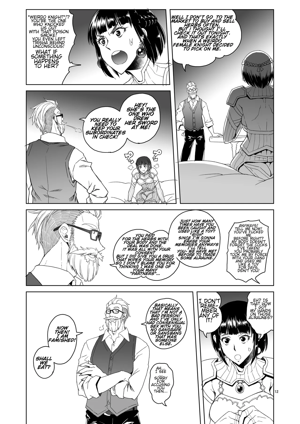 Onnakishi Rael to Suzuiro no Mori no Kiba 2 | Lady Knight Rahel and The Silvery Forest Fang 2 page 11 full