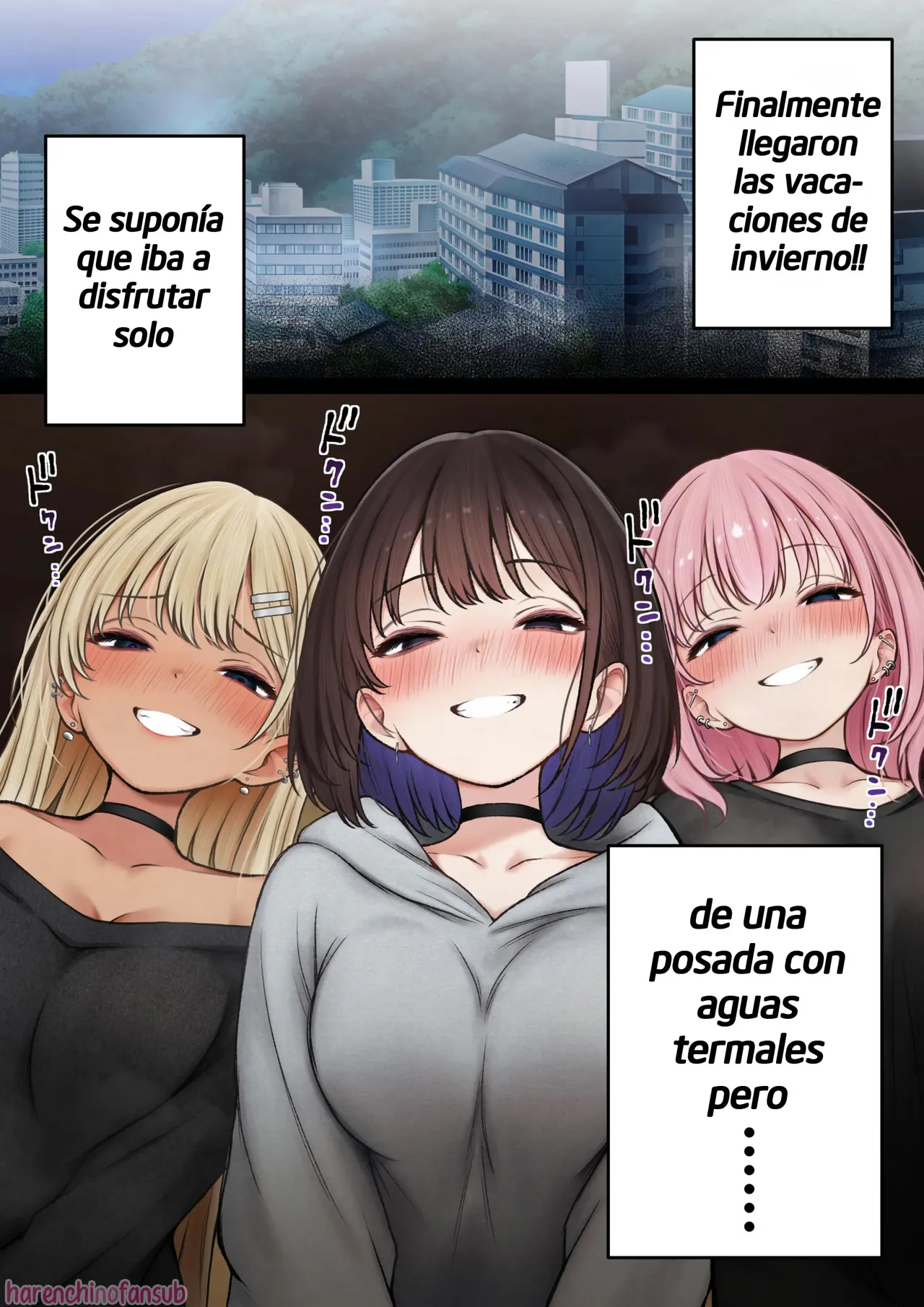 Boku no Heya ga Osananajimi Gal no Yaribeya ni Natta Hanashi Onsen Ryokan Hen | Una historia de como mi Habitacion se Convirtio en un lugar para tener Sexo con mi Amiga Gal de la Infancia - Edición Aguas Termales page 3 full