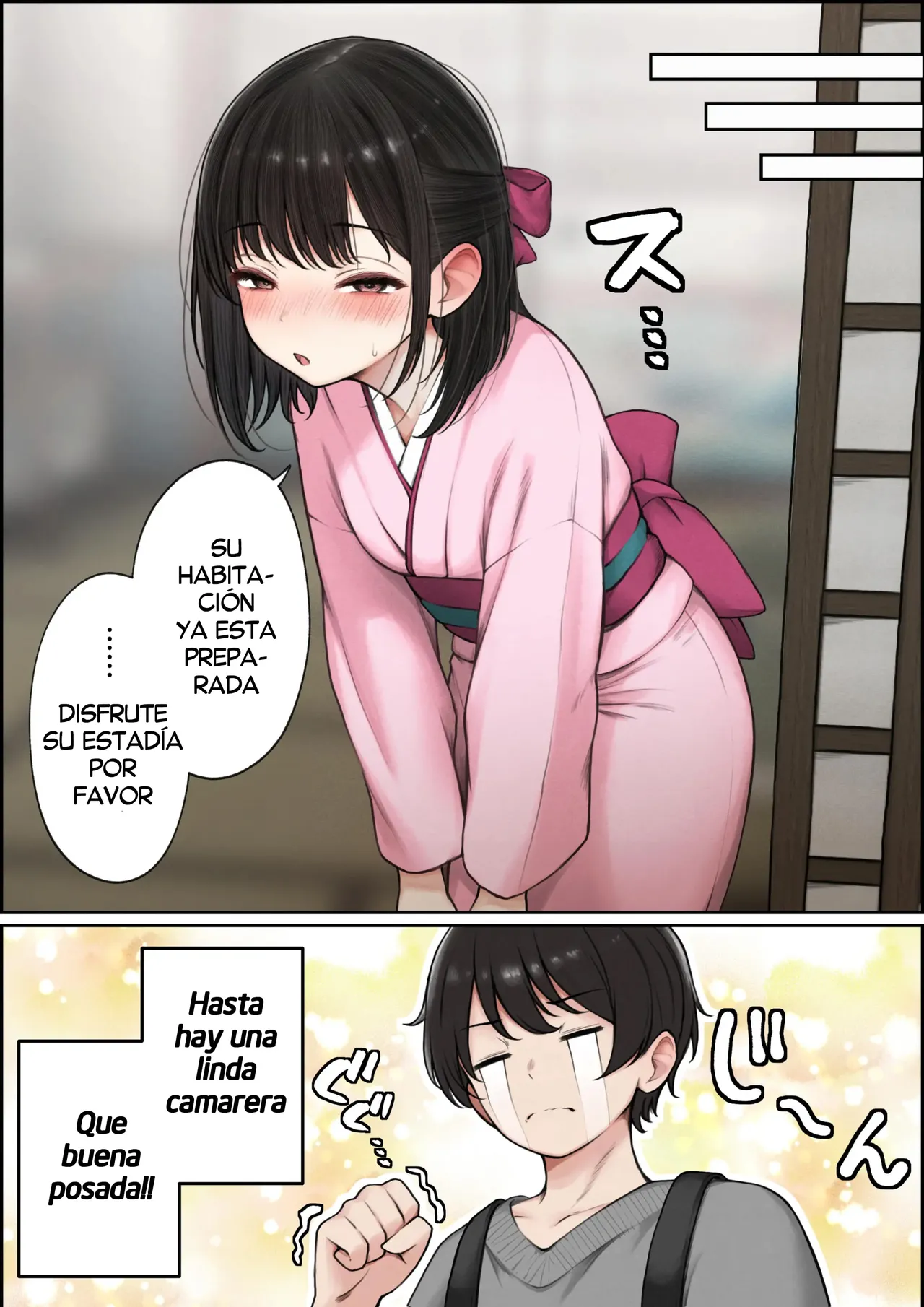Boku no Heya ga Osananajimi Gal no Yaribeya ni Natta Hanashi Onsen Ryokan Hen | Una historia de como mi Habitacion se Convirtio en un lugar para tener Sexo con mi Amiga Gal de la Infancia - Edición Aguas Termales page 6 full
