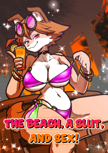 [Susukino Works (Sumida Yubune)] Biichi Bicchi Ecchi!! | The Beach, A Slut, And Sex!! cover