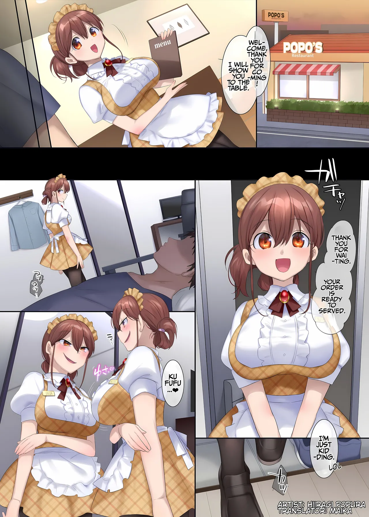 Okiniri Waitress o Hyoui de Omochikaeri | Okiniri Waitress o Hyoui de Omochikaeri page 1 full