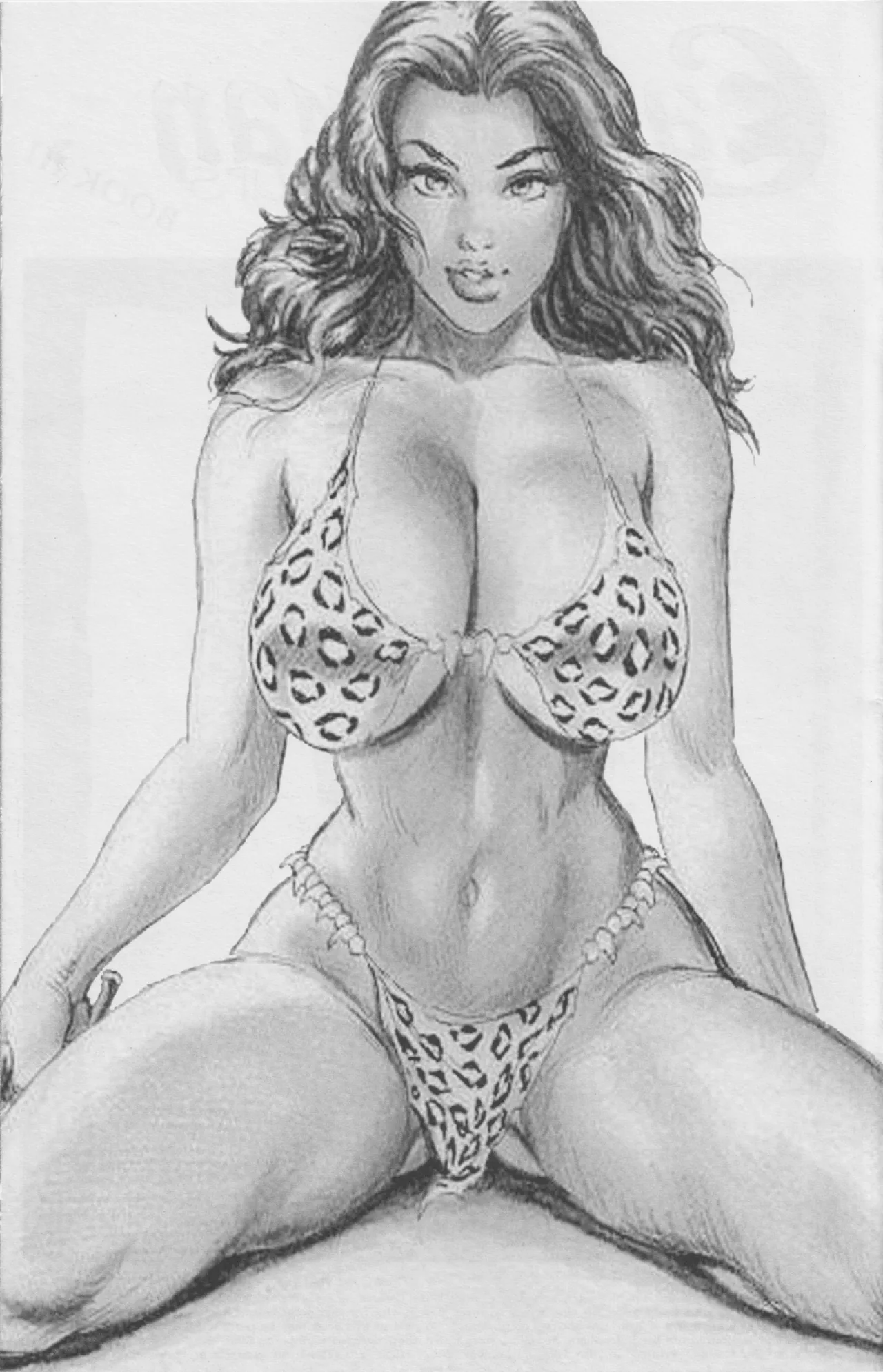 Cavewoman - Prehistoric Pinups 3 page 4 full