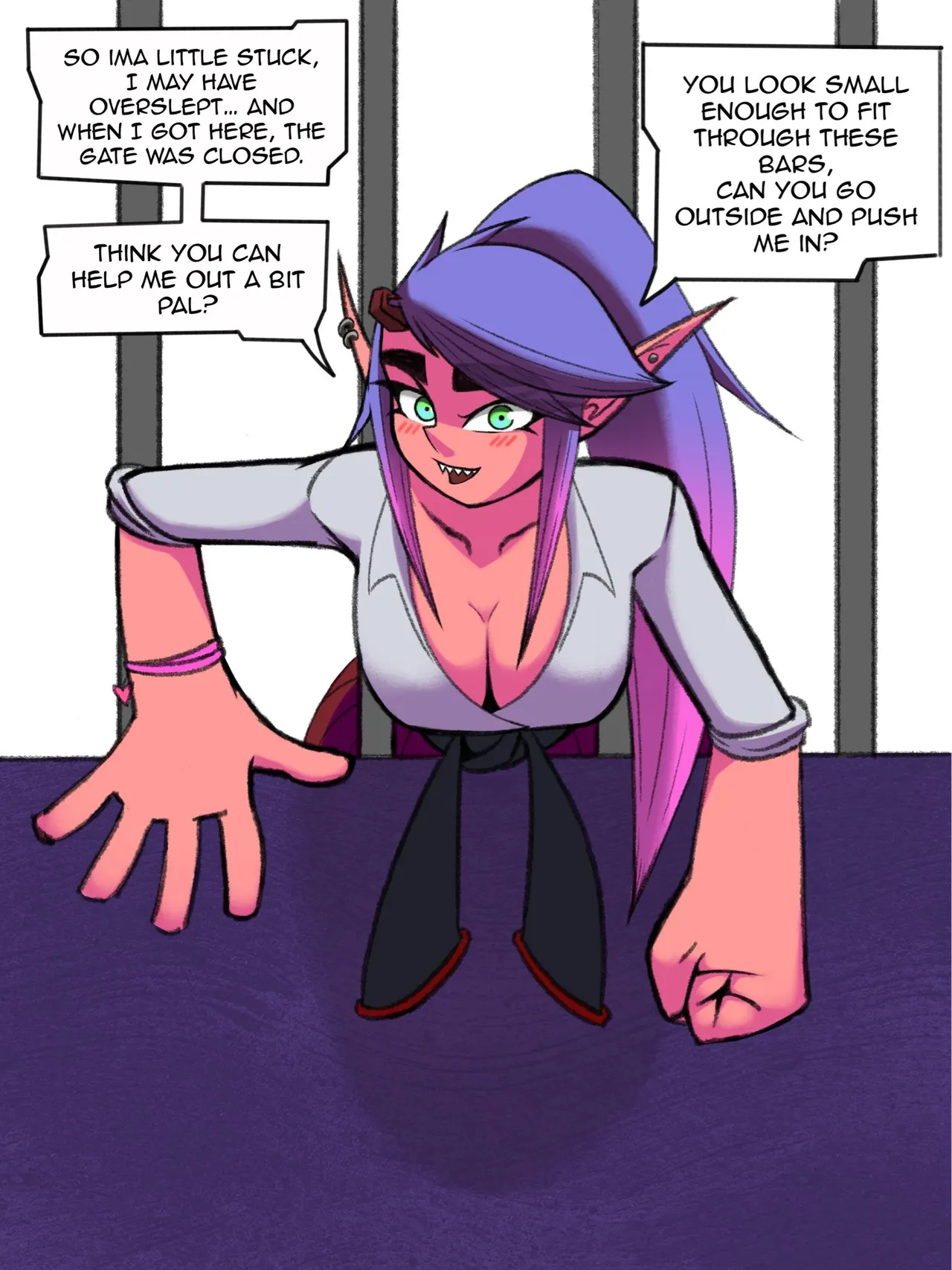 Ina is Stuck page 4 full