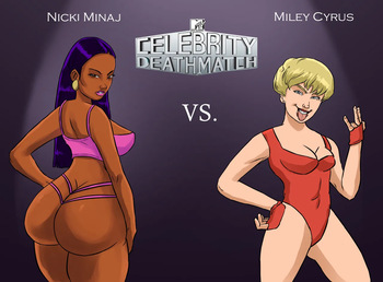 Nicki Minaj vs. Miley Cyrus by brutalhentai (unfinished) cover
