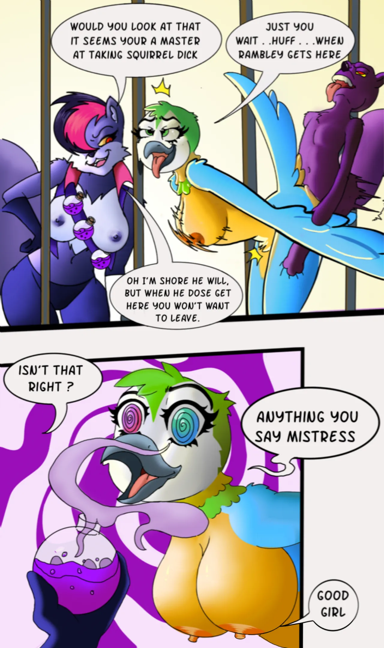 Mollie Macaw The Horniest Pilot You Ever Saw page 8 full