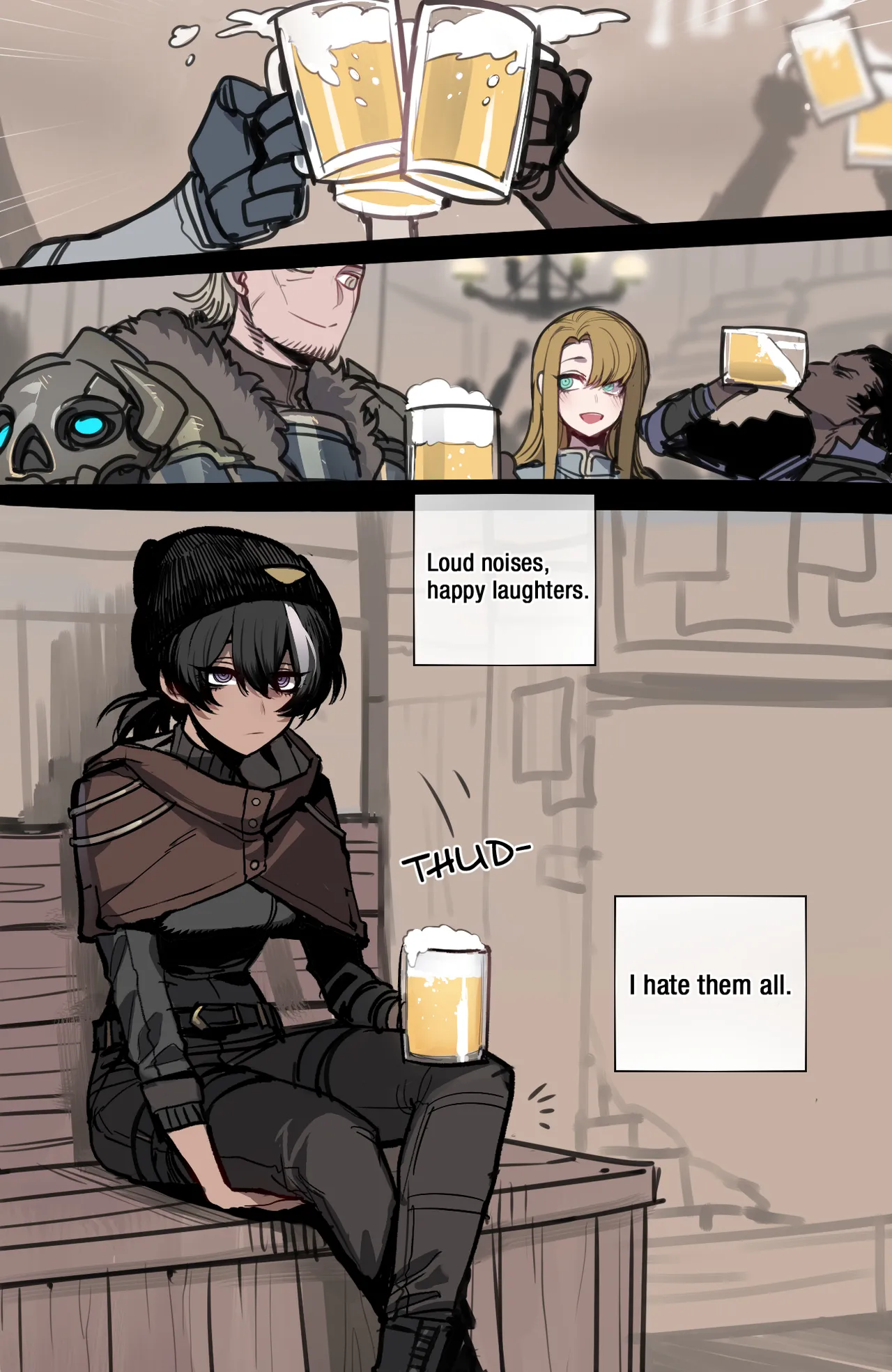 Bad Ending Party - Side Stories page 1 full
