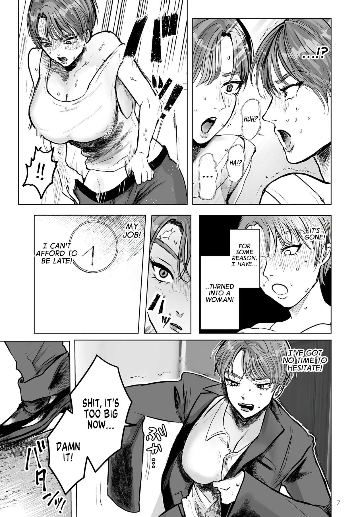 An Elite Salaryman Like Me Will Never Accept Turning into a Woman! page 3 full