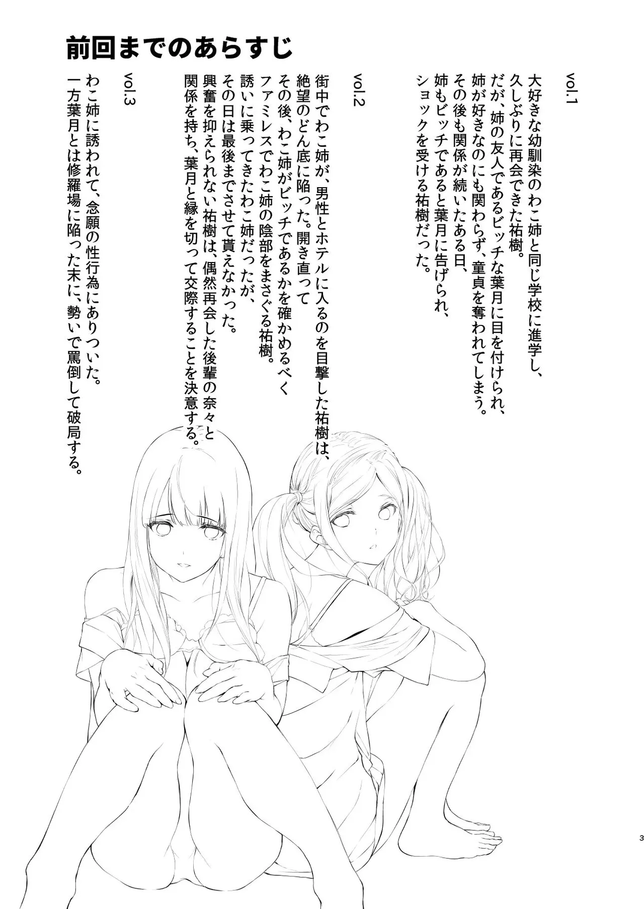 Seiso na Ane ga Suki nanoni, Bitch to Sex Shiteru Ore 4 page 2 full