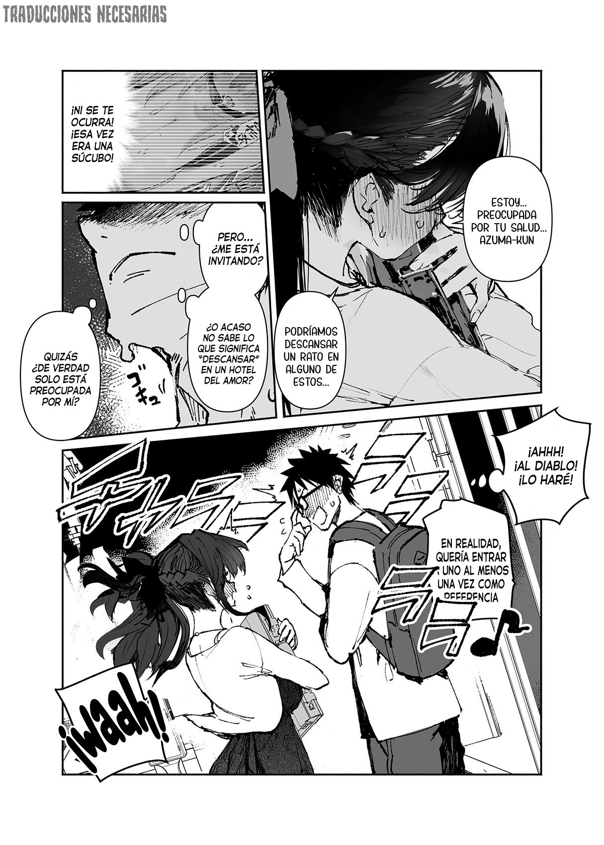 Seiso x Hanten 2 Shojo no Succubus to Himitsu no Keiyaku｜Seiso x Hanten 2 Un contrato secreto con una súcubo virgen page 10 full