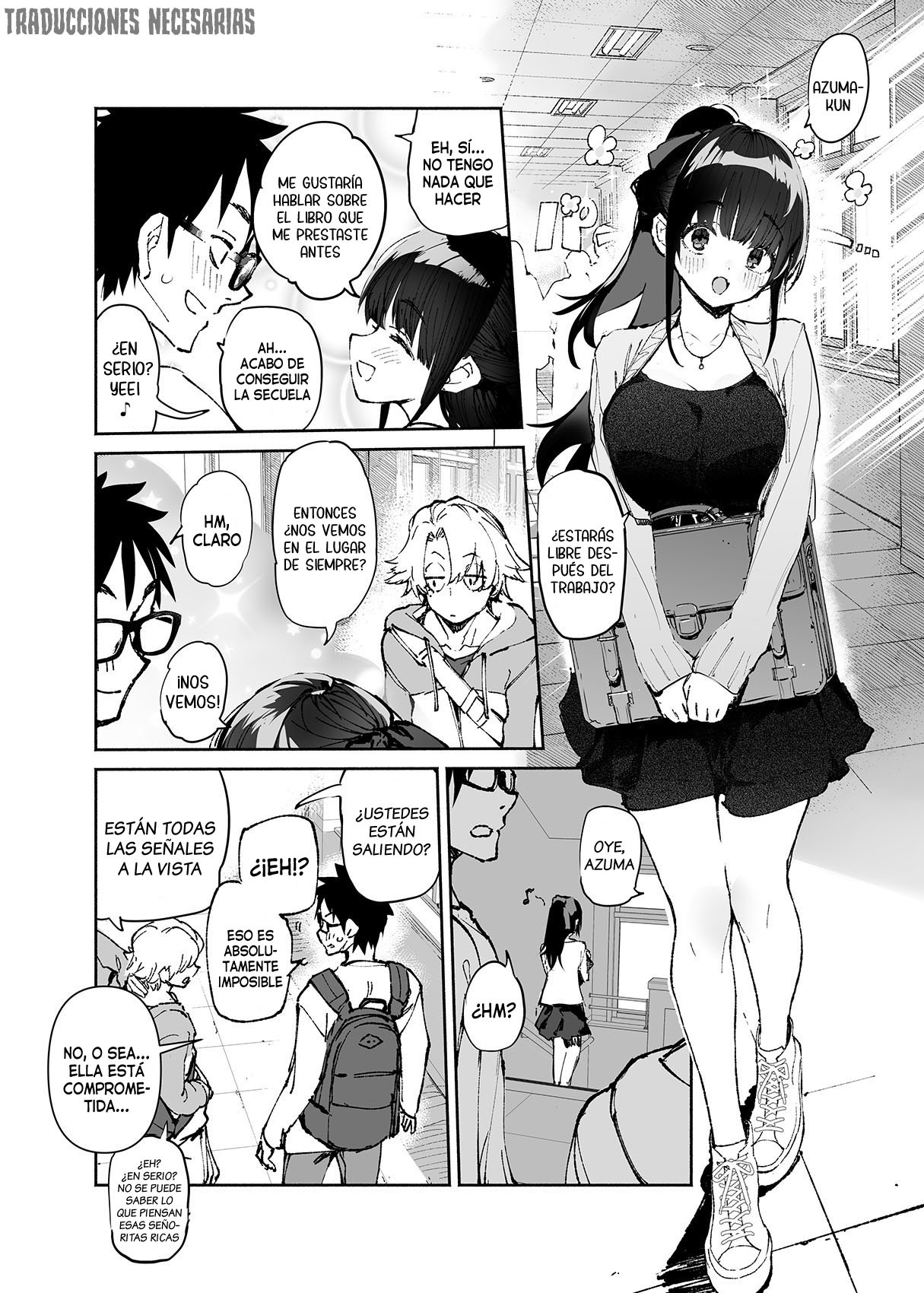 Seiso x Hanten 2 Shojo no Succubus to Himitsu no Keiyaku｜Seiso x Hanten 2 Un contrato secreto con una súcubo virgen page 8 full