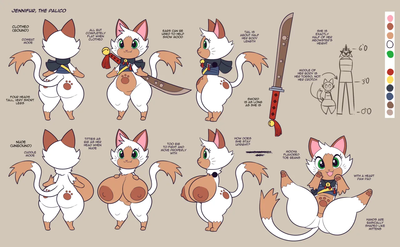 Meowster Hunter: Jennifur page 1 full