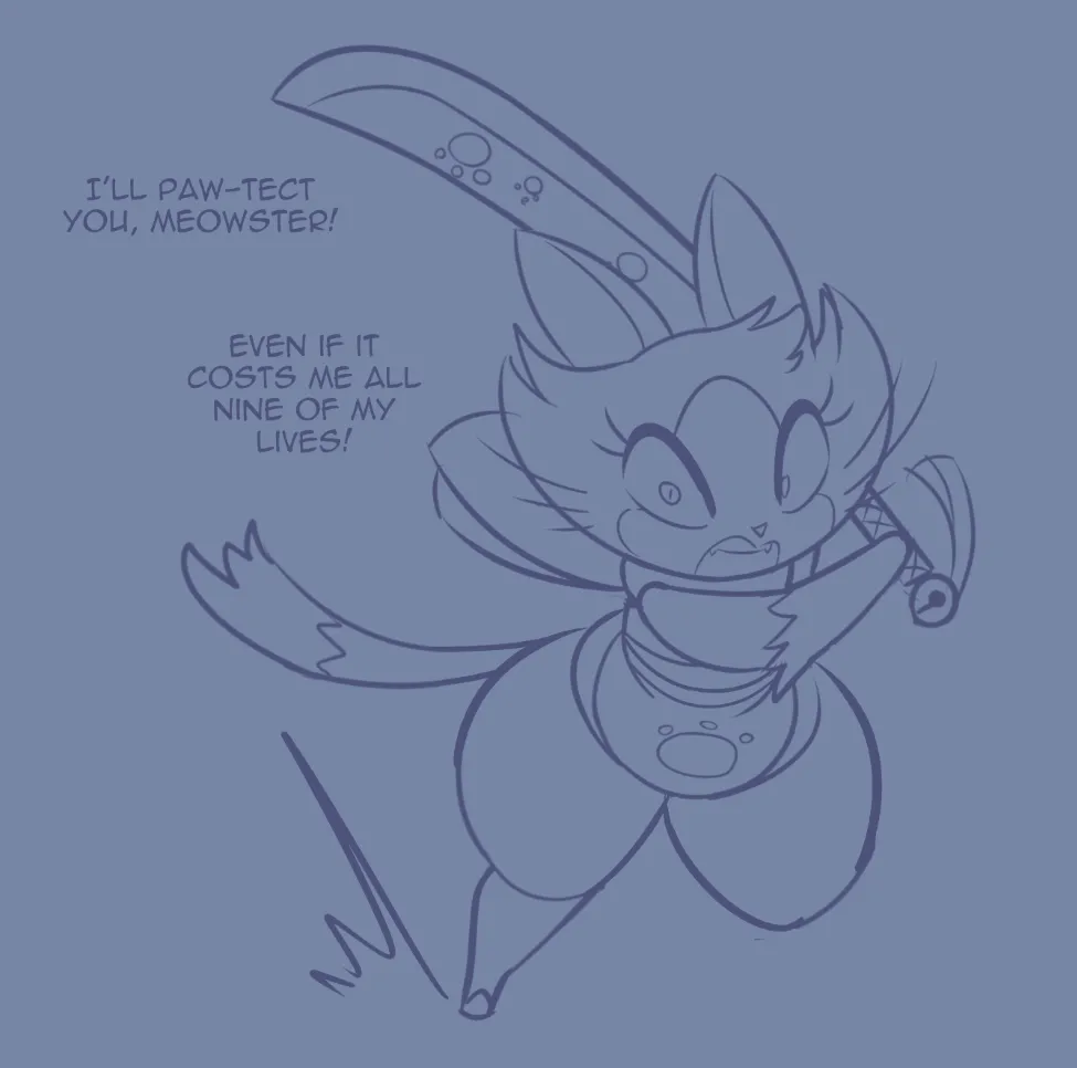 Meowster Hunter: Jennifur page 5 full