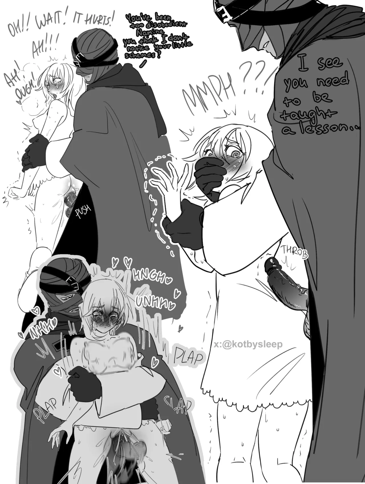 Nekokat Kingdom Hearts page 4 full