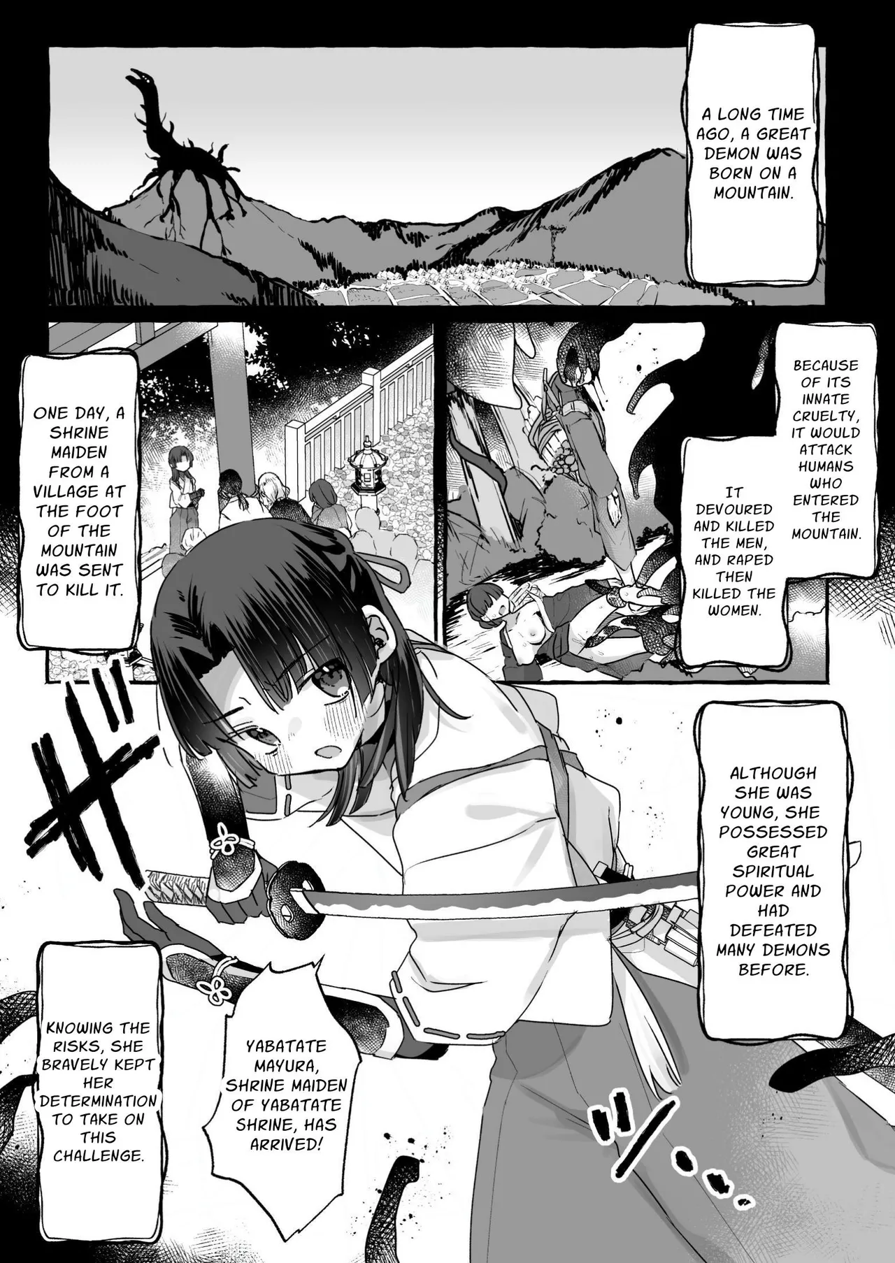 What!? Is there a happy ending we can reach from here!? The story of the demon-slaying shrine maiden we trusted and sent out page 4 full
