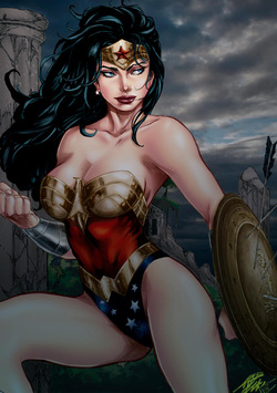 Wonder Woman and others by Carlos Silva