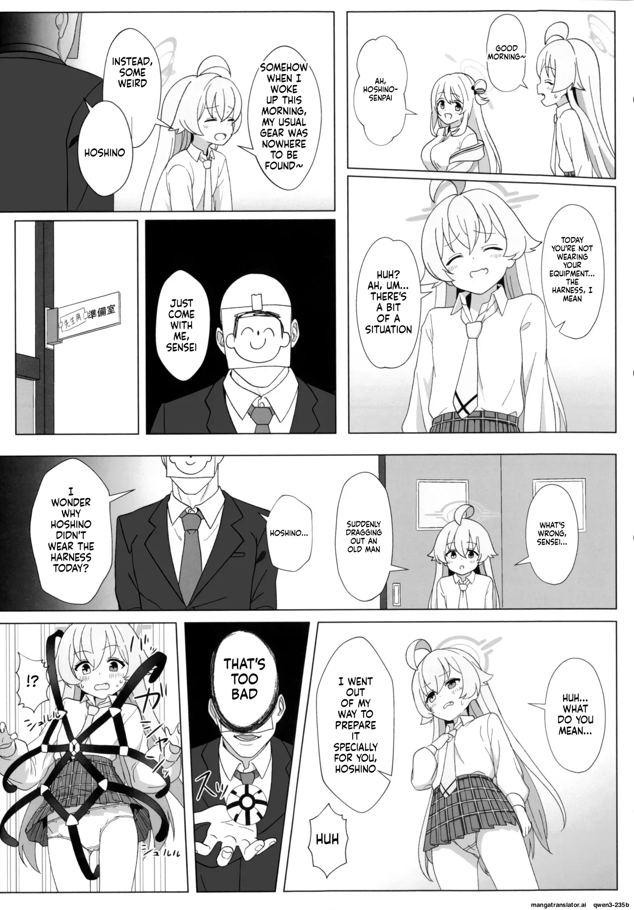 ‌Hoshino no Harness Fuyashite mita - HOSHINO, BUT WITH EXTRA HARNESS. page 6 full