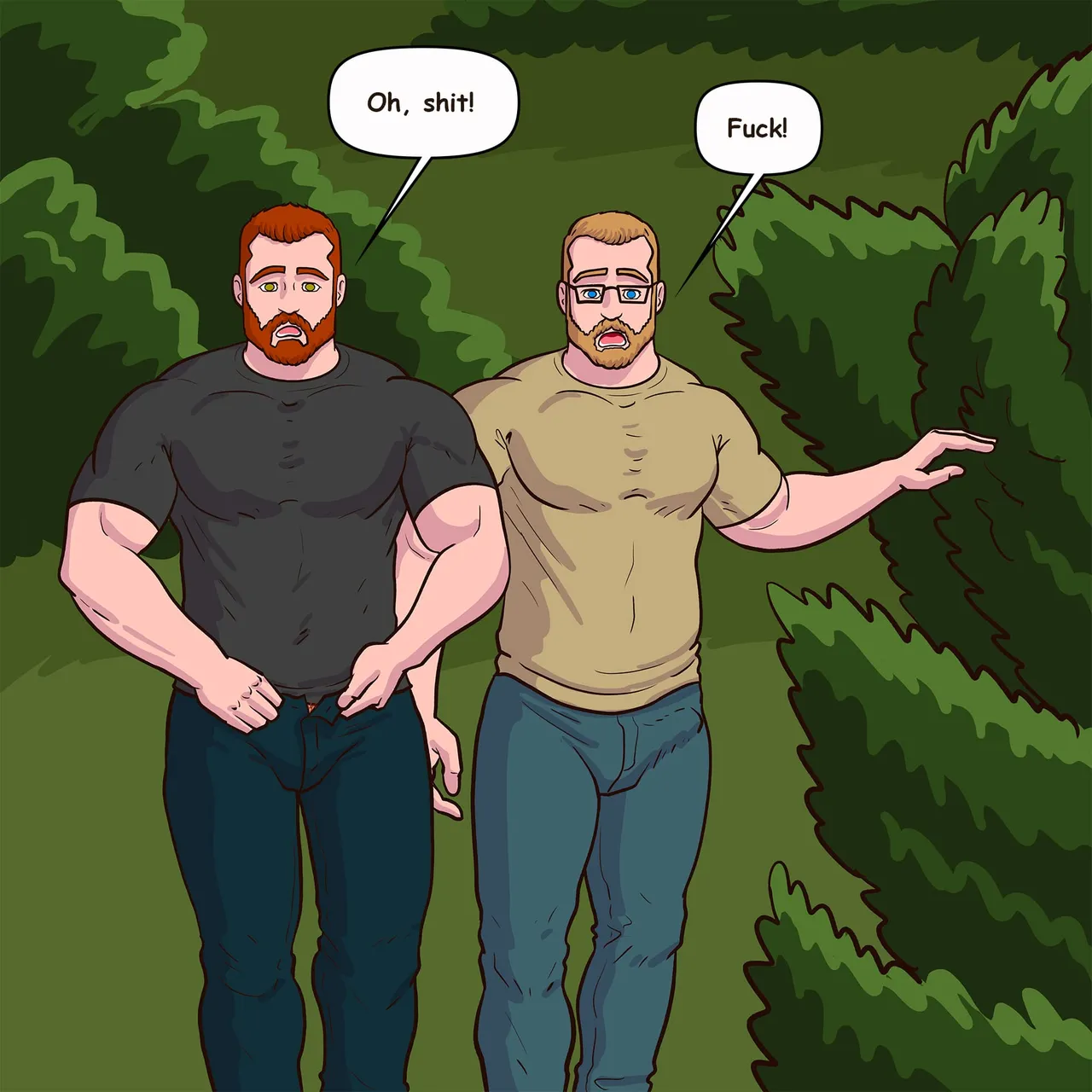 Gabo Artwork Comic 70 - Greg & Sean Find Eric Cruising page 10 full