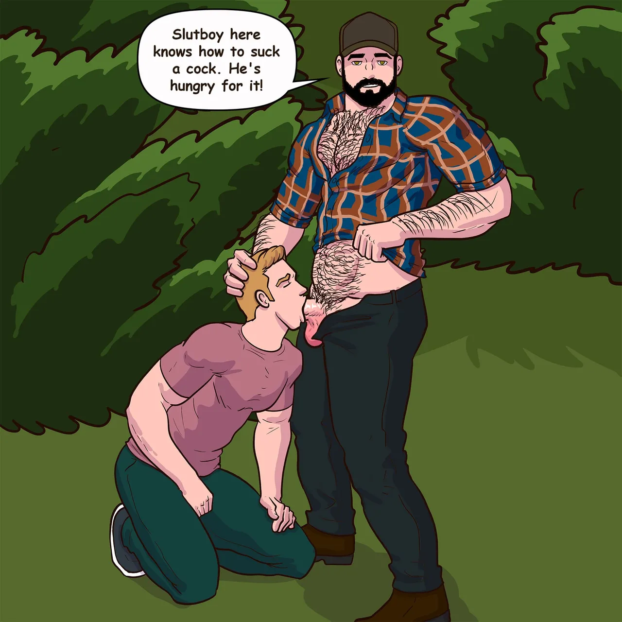 Gabo Artwork Comic 70 - Greg & Sean Find Eric Cruising page 11 full