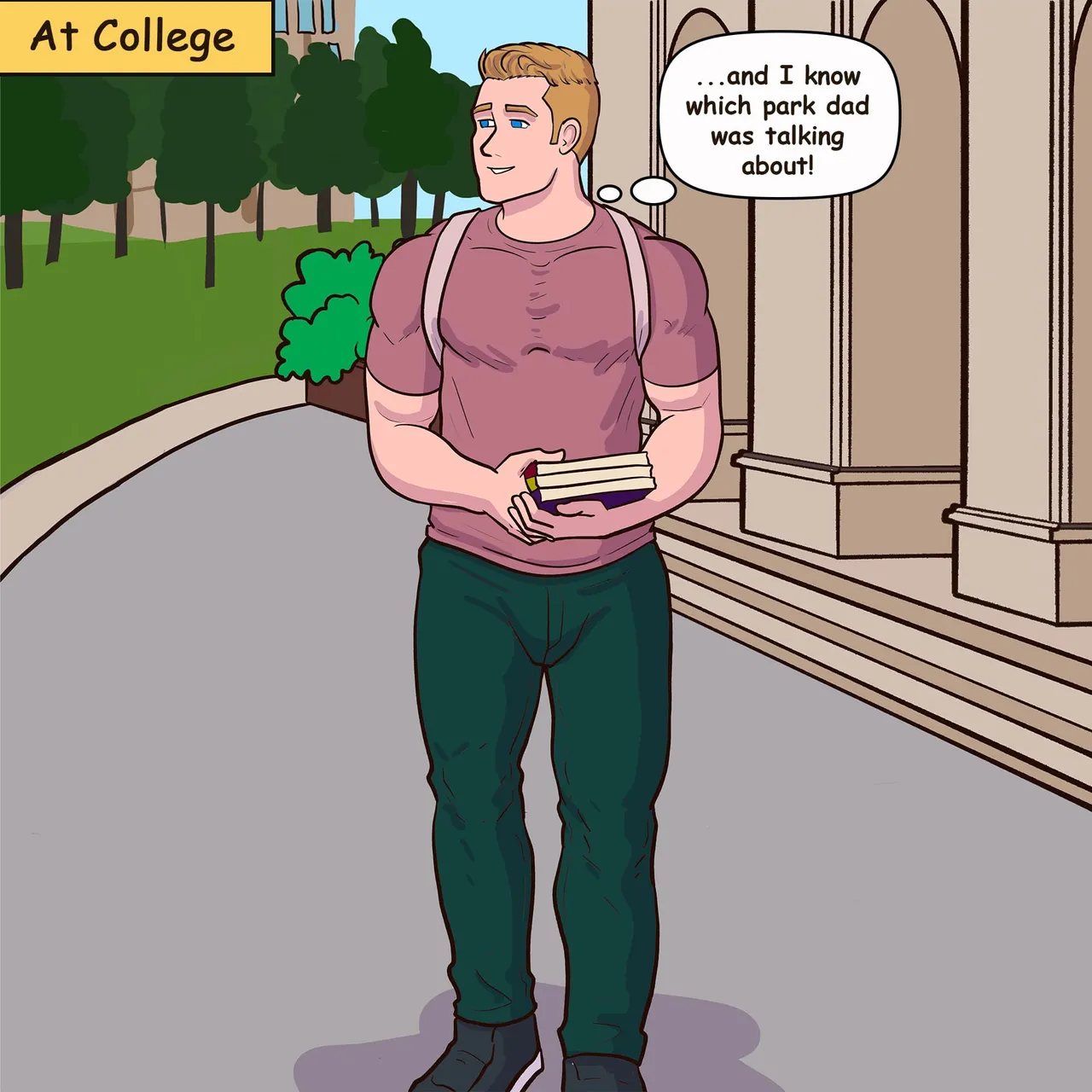 Gabo Artwork Comic 70 - Greg & Sean Find Eric Cruising page 4 full