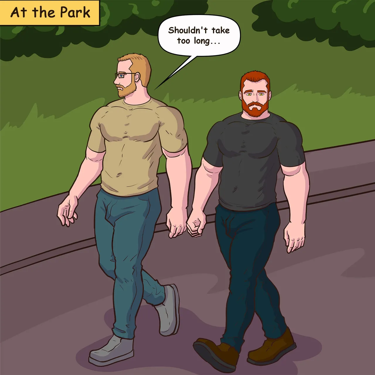 Gabo Artwork Comic 70 - Greg & Sean Find Eric Cruising page 6 full