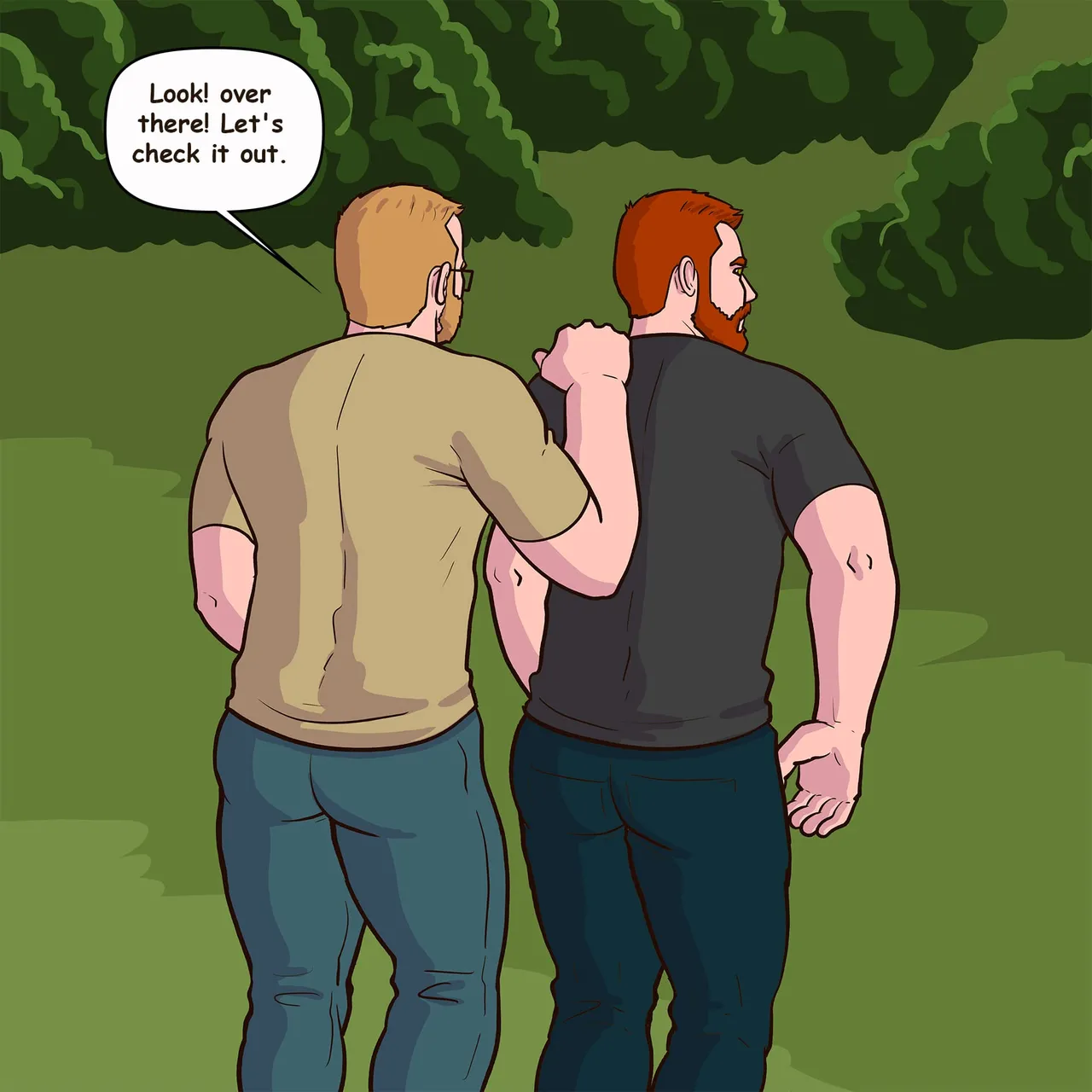 Gabo Artwork Comic 70 - Greg & Sean Find Eric Cruising page 7 full