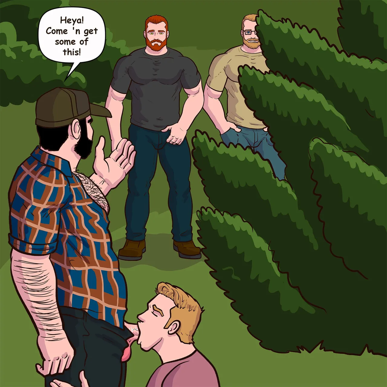 Gabo Artwork Comic 70 - Greg & Sean Find Eric Cruising page 9 full
