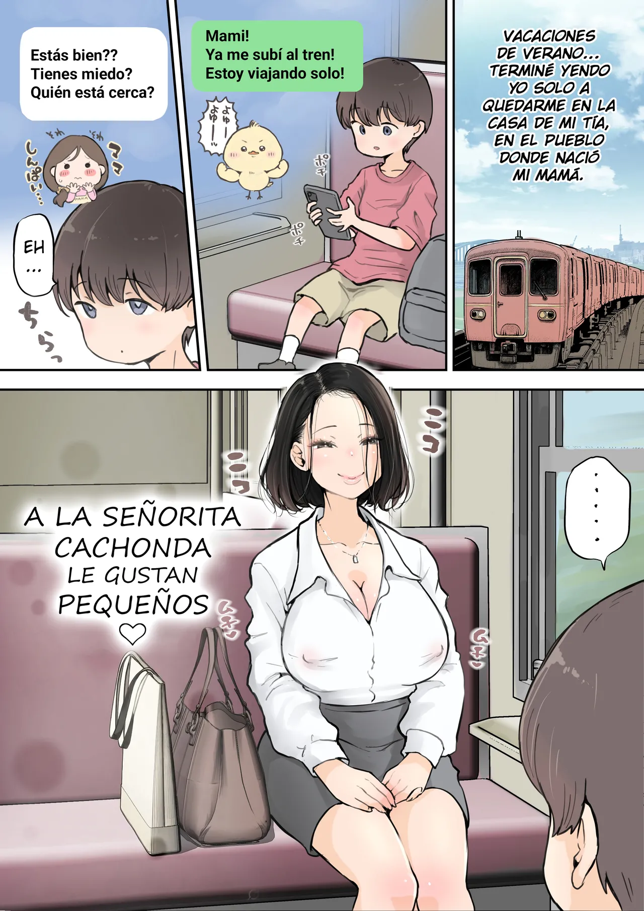 Muramura Onee-san wa Chiisai no ga Suki | A la señorita cachonda le gustan pequeños page 3 full