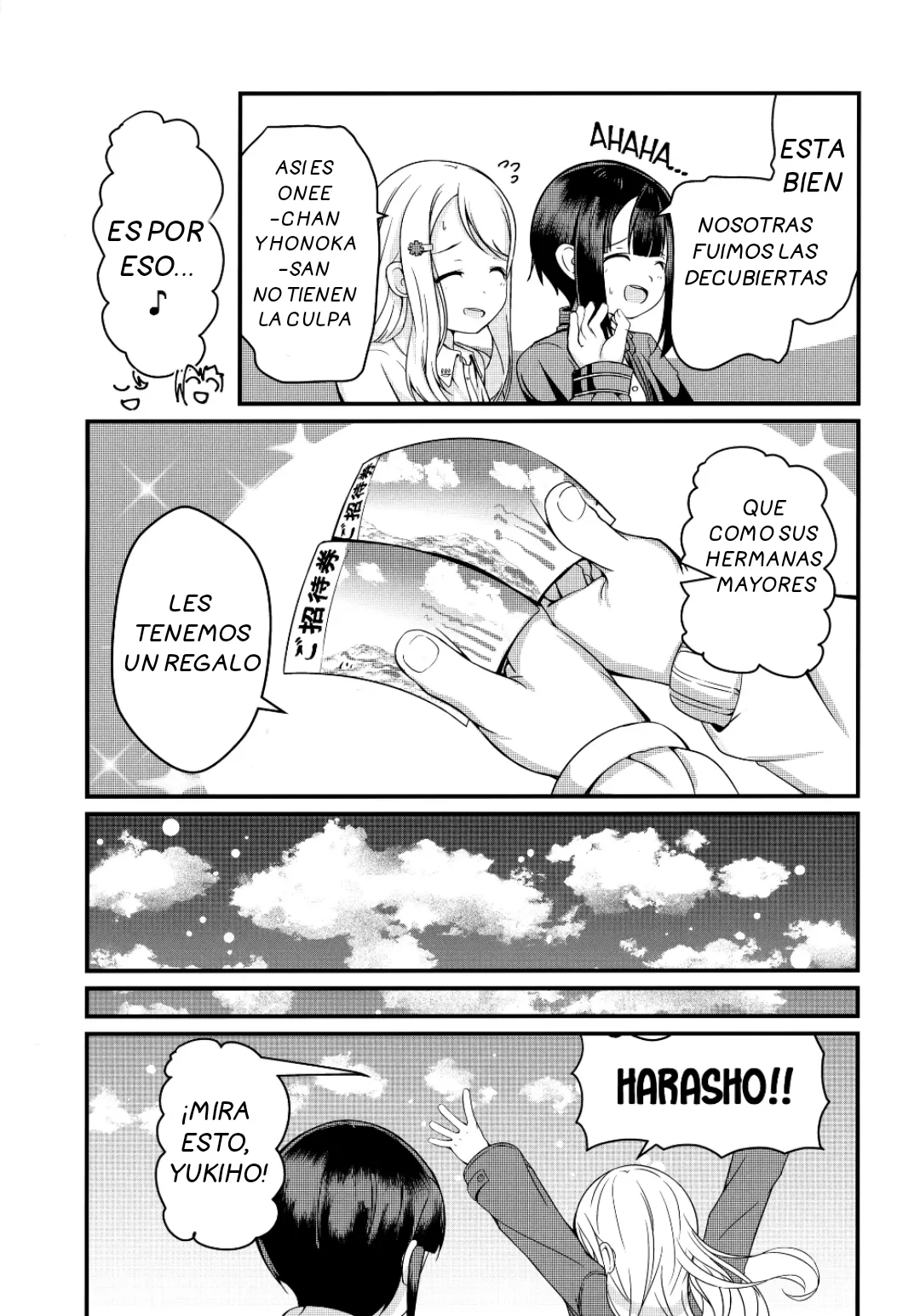 El brillo de la nieve en una flor page 7 full