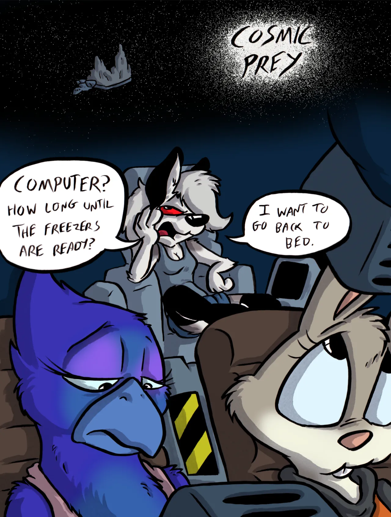 Cosmic Prey page 1 full