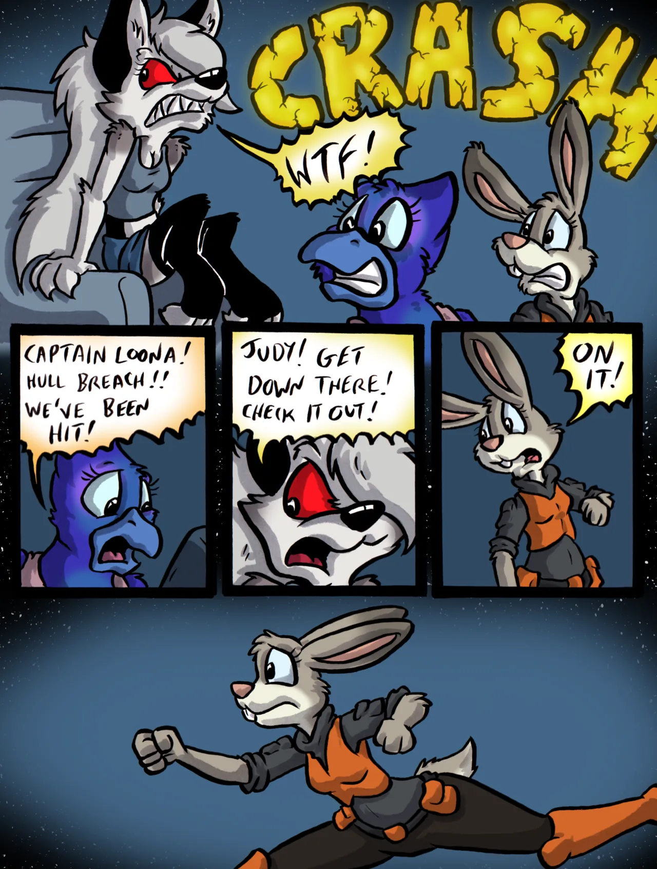 Cosmic Prey page 3 full