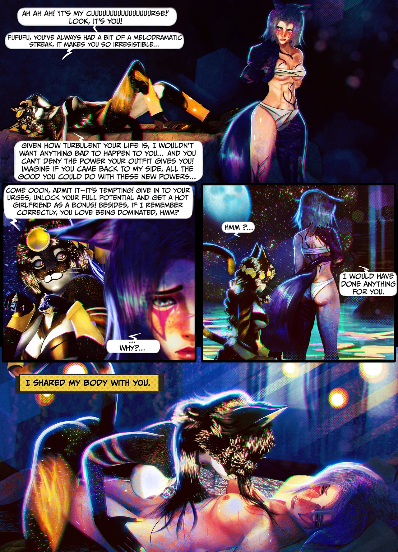 『Sharess's Embrace by Umbreoctali』An erotic story set in the universe of Dungeons & Dragons page 10 full