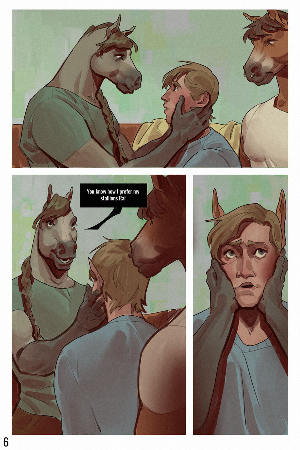 Sculpting A Stallion page 6 full
