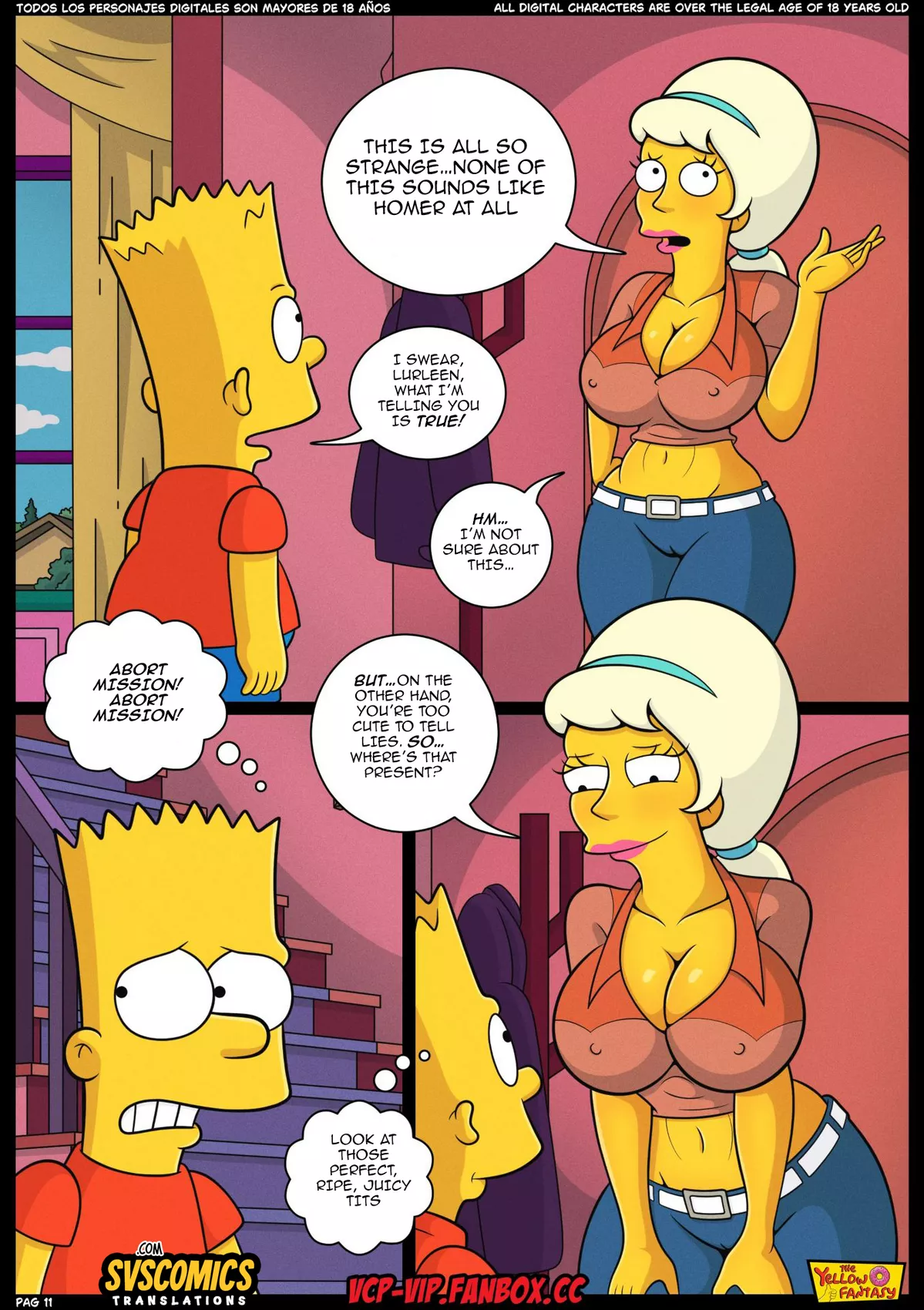 The Yellow Fantasy 19 – Marge’s Revenge page 12 full
