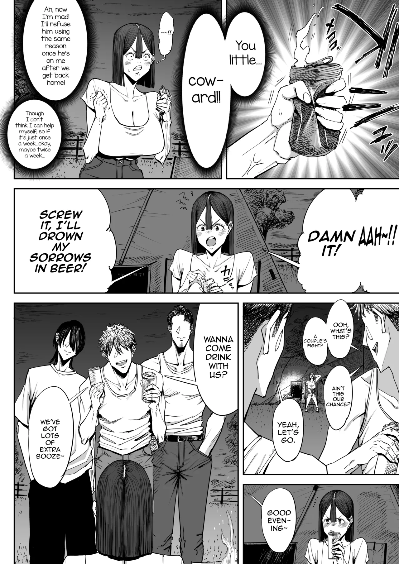Dekkai Shiri no Hitozuma to Asa made Yarimakutta Hanashi page 11 full
