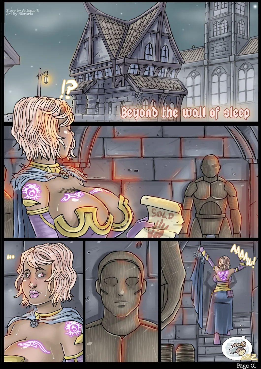 Beyond the Wall of Sleep page 1 full