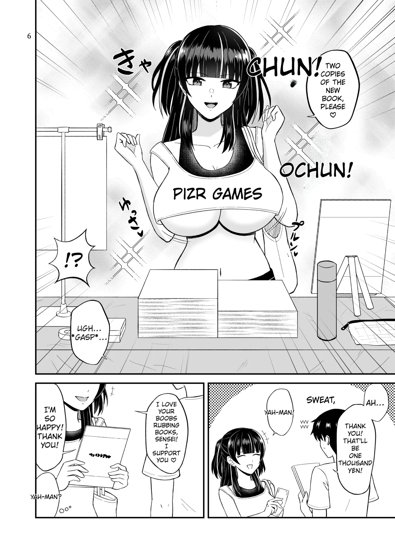Ero Doujin Mitai na Paizuri Shichao page 6 full