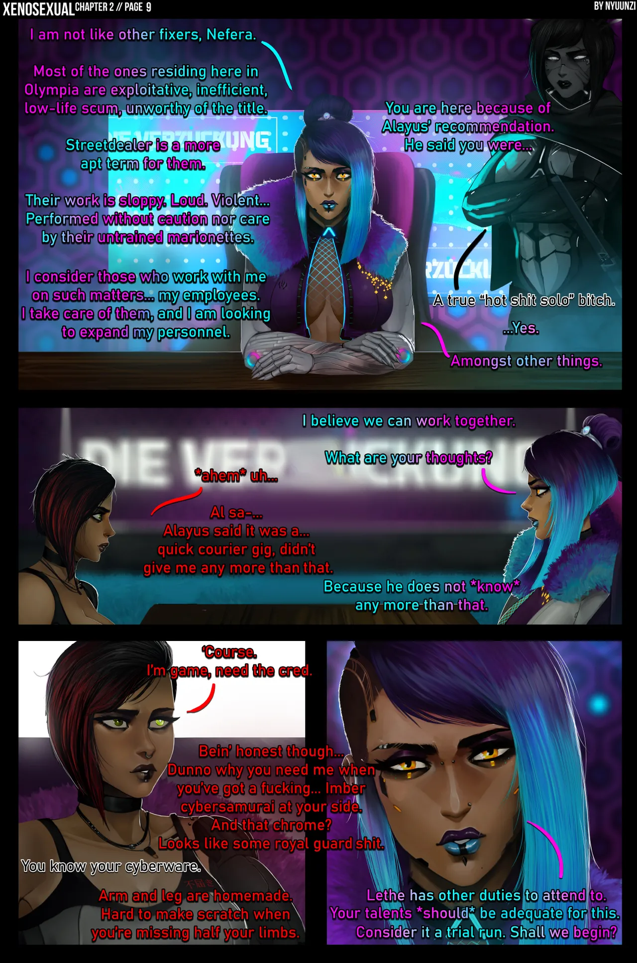 XENOSEXUAL - chapter 2: OZURIE page 10 full