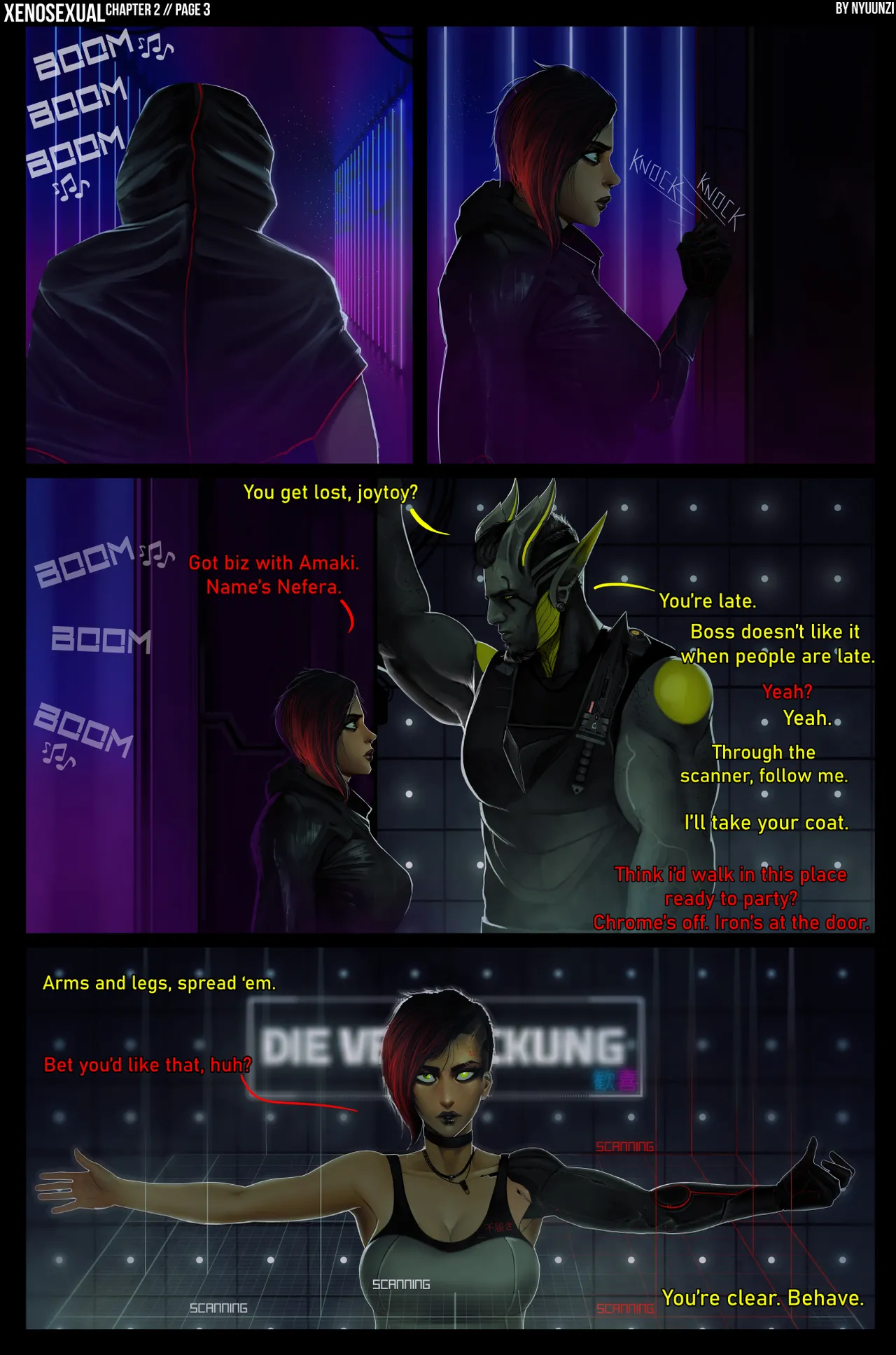 XENOSEXUAL - chapter 2: OZURIE page 4 full