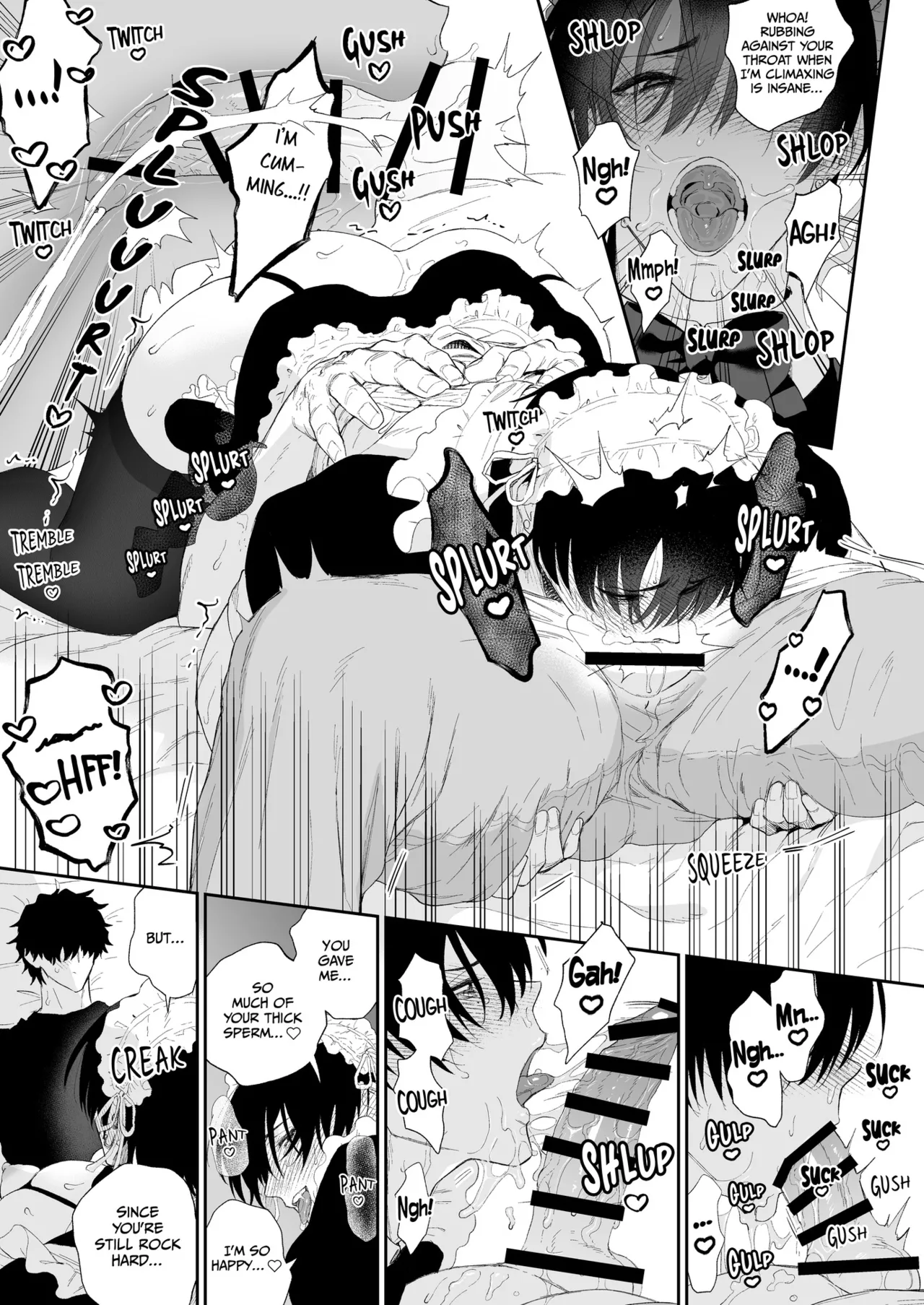 Mei the Maid - Taking Care of His Morning Wood page 11 full