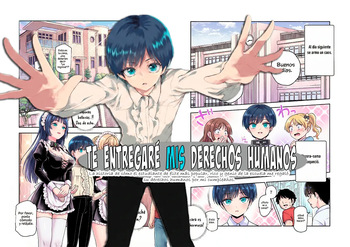 [Nyuu Koubou (Kamenashi)] Boku no Jinken o Ageru EX Gakkou de Ichiban Motete Kanemochi de Tensai no Elite ga Tanjoubi Present ni Jinken o Kureta Hanashi (Shikamo Onna) [Spanish] [MandaloAsiNoma] [Digital] cover