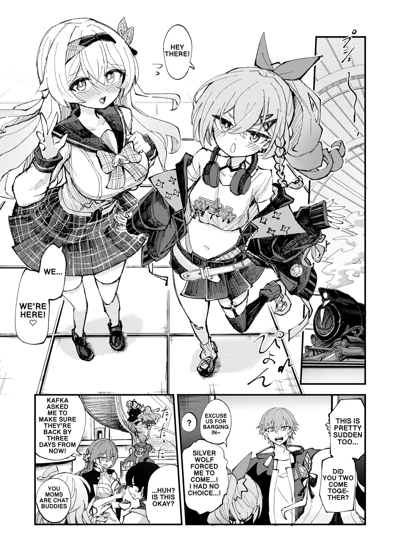 Besties in the Trailblazer's room page 4 full