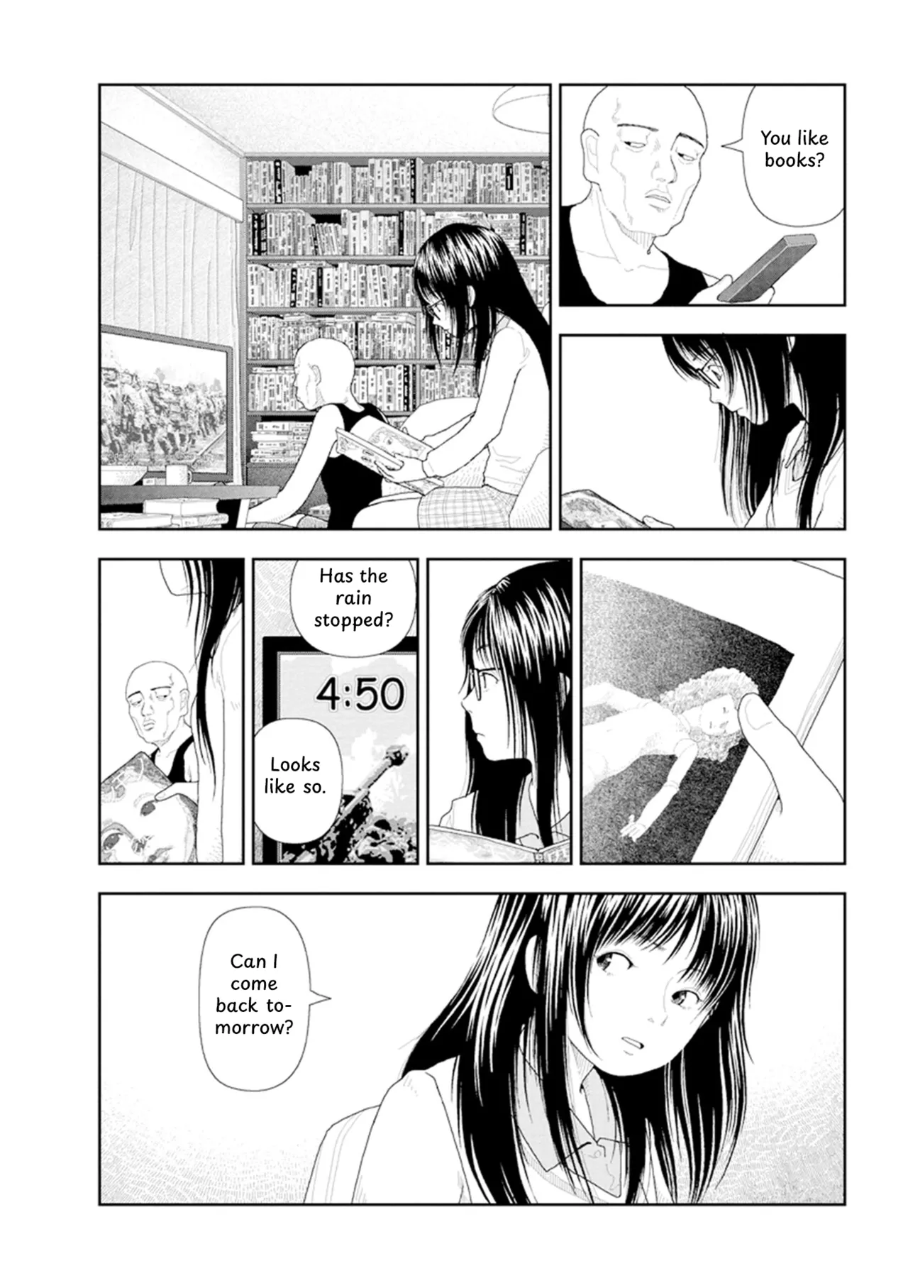 Saishin sakuhin-shū Vol. 3: 2. Ichi nichi-me kara mikka-me | New Series Vol. 3: Five O'Clock, Ep. 2: The First to the Third Day page 5 full