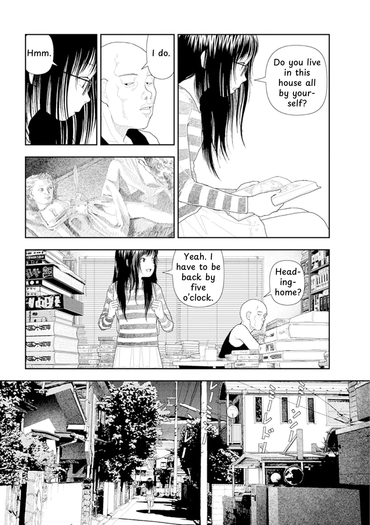 Saishin sakuhin-shū Vol. 3: 2. Ichi nichi-me kara mikka-me | New Series Vol. 3: Five O'Clock, Ep. 2: The First to the Third Day page 8 full