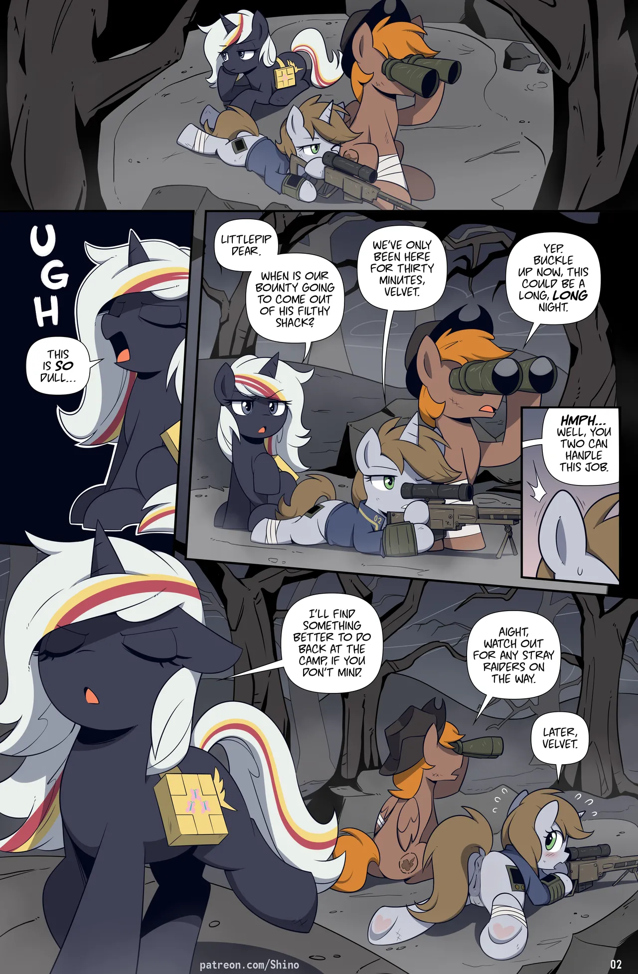 Fallout Equestria: Chain Reaction 2 by Shinodage page 2 full