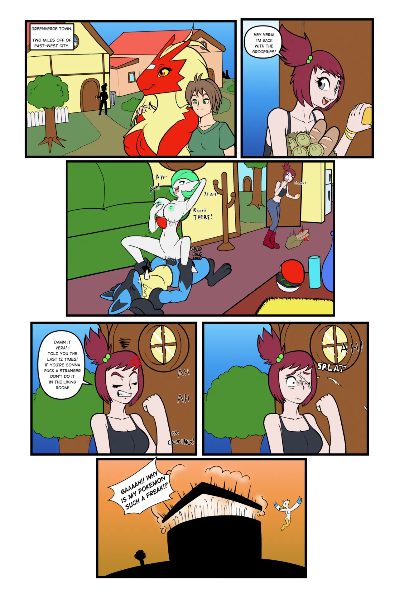 Pokemon: Scarlet Edition page 1 full