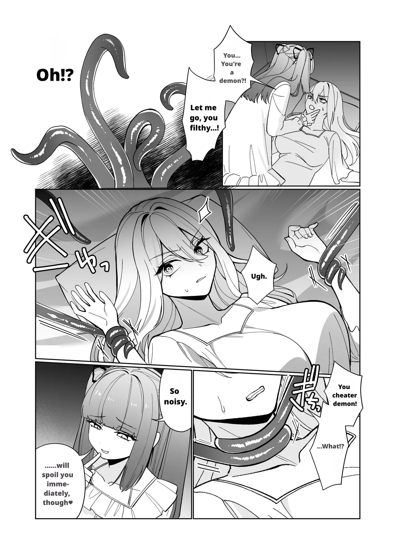 Onna Kishi ga, Mesugaki Futa Succubus ni Kateru Wake Nai Darou! page 7 full