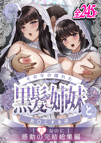 [&norino (norino)] その年の離れた黒髪姉妹とお〇こする話〜感動の完結総集編〜 cover