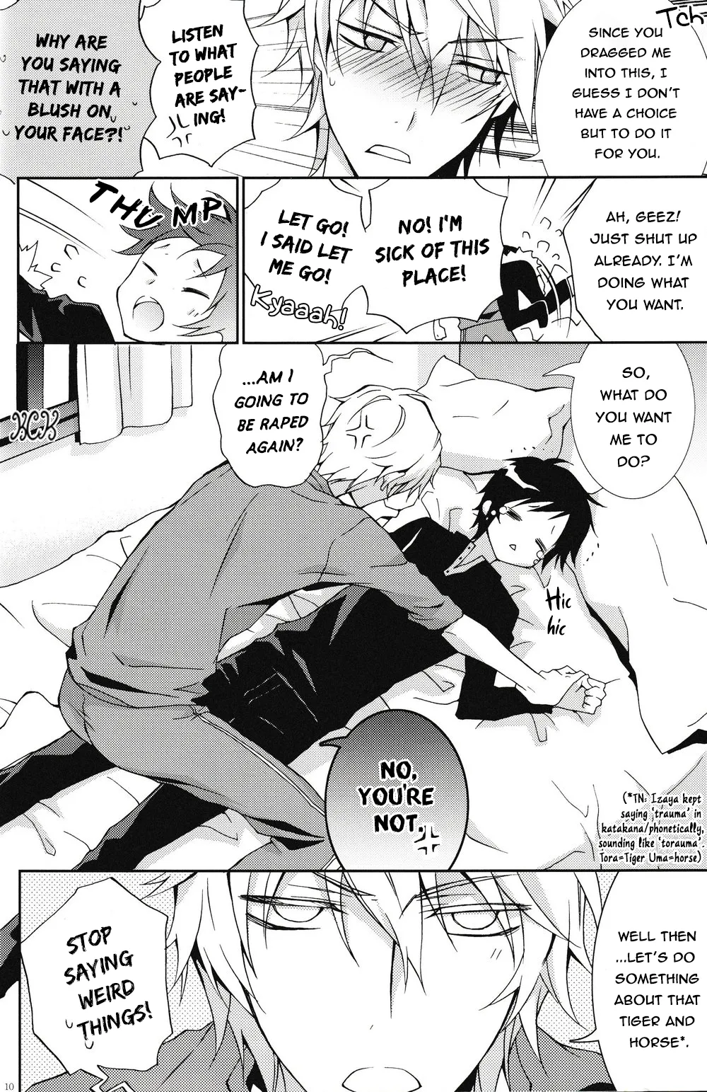 Please, Be Careful About Romance -- Durarara dj page 11 full