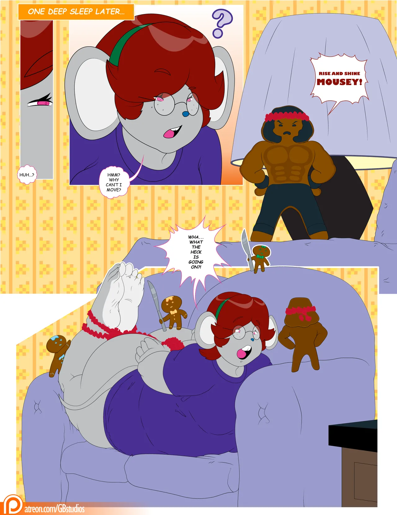Night of The Living Bread page 8 full