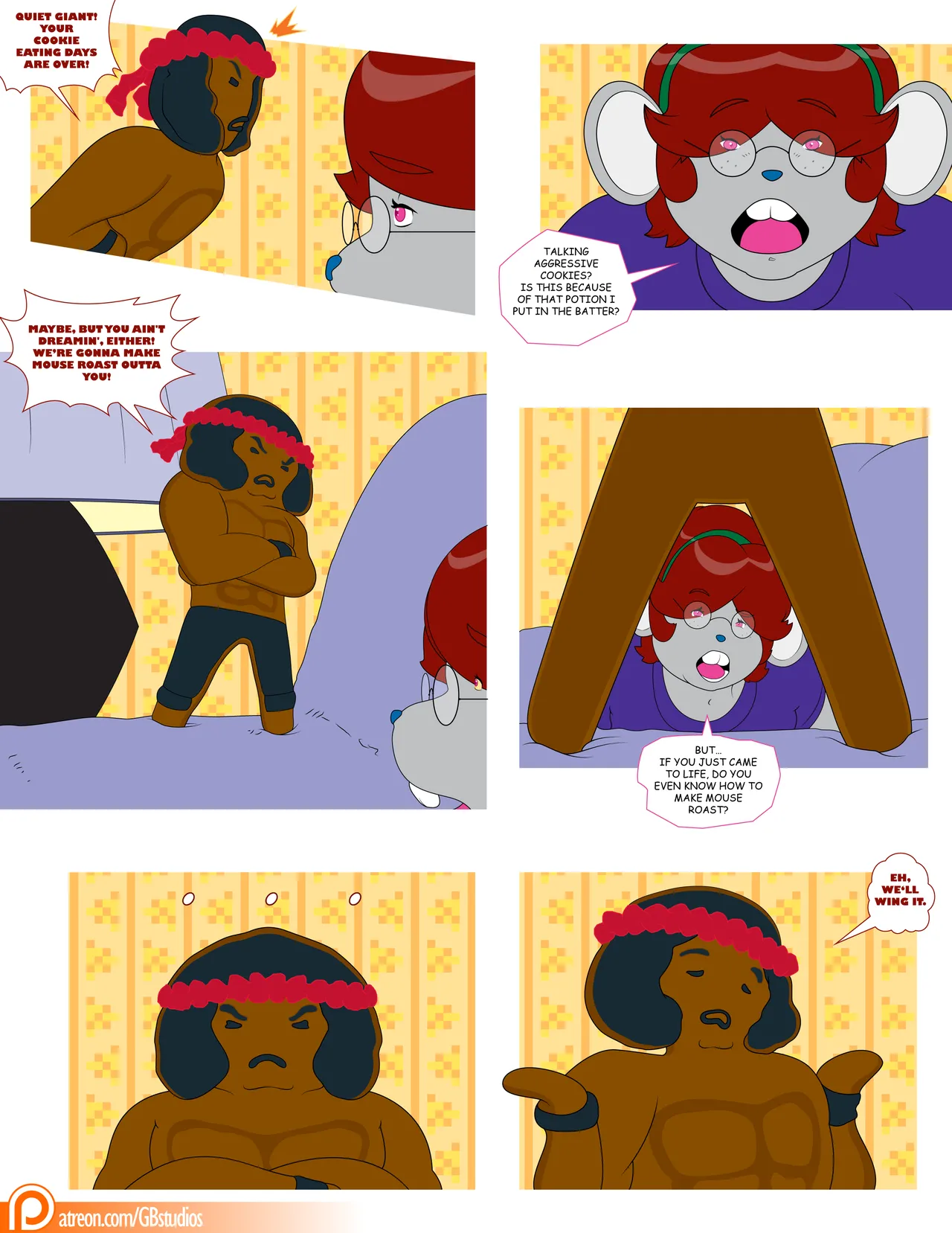 Night of The Living Bread page 9 full